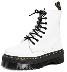 Dr Martens Damen Jadon Kletterschuhe, Weiß (White 15265100), 36 EU
