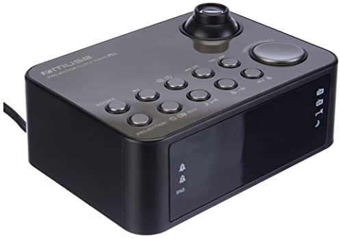 Muse M-178 P Radio-réveil Heure Projetée Noir