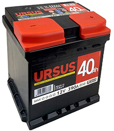 BATTERIA AUTO URSUS MAX L40 ah DX