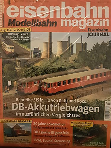 Eisenbahn modellbahn magazin April 2021