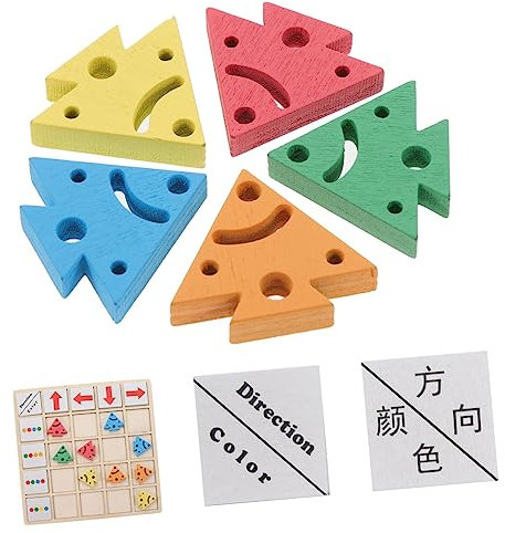 ibasenice 1 Satz Kleines Pfeilrichtungsspielzeug Interaktives Brettspiel Intelligenzentwicklungsspielzeug Für Kinderspielzeug Für Kleinkinder Pfeilspielzeug Aus Holz Hölzern