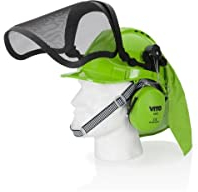 VITO - Casque de sécurité Protection Tous travaux de Jardin Tonte Taille et débroussailleuse SNR 21DB Haute Protection