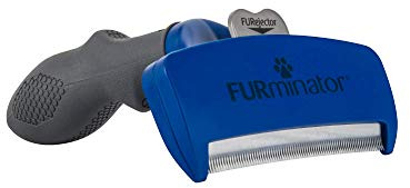 FURminator Undercoat Deshedding Tool for Dogs, Deshedding Brush for Dogs, Removes Loose Hair and Combats Dog Shedding
