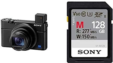 Sony RX100 VII Advanced Premium Compact Camera with SD Card Bundle