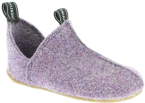 Living Kitzbühel Slipper Filz mit Mittelnaht Hausschuh, Mauve Haze, 40 EU