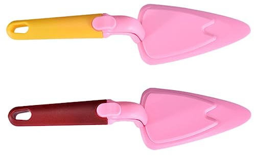 Holibanna 2piezas Cortadores De Pan Prácticos Palas Para Pizza Cortador Queso Espátula Quesera
