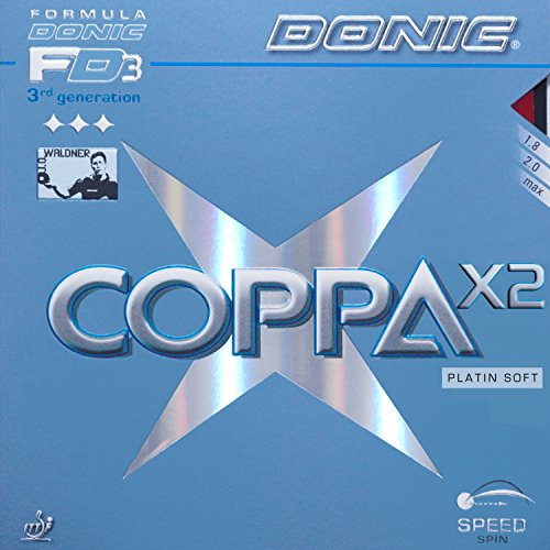 DONIC Coppa X2 Platin Soft, TT-Belag, NEU, OVP, inkl. Lieferung
