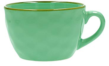 Thun Rose & Tulipani - Tazza colazione Concerto Verde Acqua