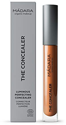 MÁDARA Organic Skincare | Le correcteur #65 MOCHA - 4 ml, longue durée, fini rosé, avec acide hyaluronique et minéraux intelligents, Vegan, certifié Ecocert, emballage recyclable