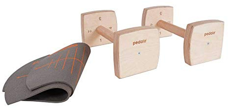 Pedalo® Poignées de pompes à 4 niveaux I Barre de support I Barre de pompes I Barres parallèles I Barres push-up I Muscle I Entraînement