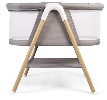 Red Kite Snooze Crib - Grey