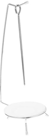 Alipis Soporte Para Brochetas De Acero Inoxidable Parrilla Colgante Para Barbacoa Parrilla Pinchos Para Kebab Soporte Pinchos Barbacoa Portátil y Segura