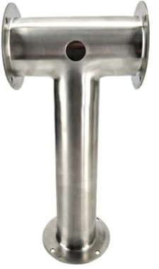 TBTQEFT Fuente Modular de Brida de 76 mm - Torre de Cerveza en T Simple - Equipos de elaboración de Cerveza casera