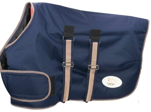 AMKA Coperta in puledro per esterni, 100 g, regolabile, impermeabile, antivento