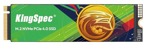 KingSpec 512 GB M.2 NVMe PCIe Gen4 SSD – upp till 7 400 MB/s läsning, Championship Edition, 3D NAND Flash, perfekt för PS5, Gaming PC och bärbar dator uppgradering