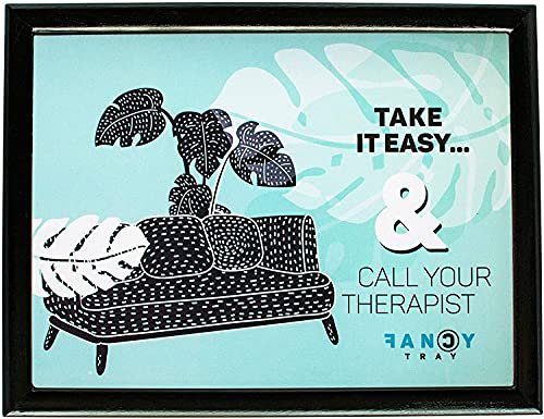 Bean bag lap tray with Cushion Food Serving Tray Laptop 43 x 33 cm- Wooden Lap Tray Cushioned Bean Bag Lap Dinner Laptop Work Desk Food TV - Gift