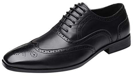 Hombres Moda Hueco Casual Clásico Correa De Cuero Zapatos De Negocio Zapatos Zapatos De Hombre Zapatillas Negro