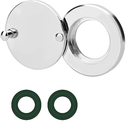 Couvercle de Judas, Couvercle de Judas de Porte avec Outil d'Installation Auto-Adhésif Couvercle de Judas de Porte pour la Maison l'Hôtel le Dortoir le Bureau Protecteur de Judas (Argent)