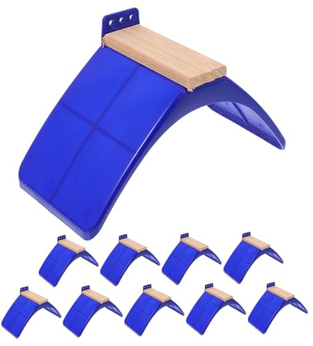 BESPORTBLE 10pcs Wooden Pigeon Perch Stand Durable Roosting Rack for Dove and Parrot Playtime Safe Sturdy and Easy to Install Bird Resting Toy