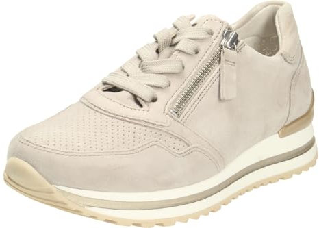 Gabor Damen Low-Top Sneaker, Frauen Halbschuhe,straßenschuhe,Strassenschuhe,Freizeitschuhe,Turnschuhe,Laufschuhe,Puder (perf.),36 EU / 3.5 UK