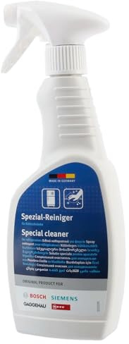 Reliapart Special Fridge Cleaner Spray 500ml Compatible for Gaggenau Fridge Freezers Residue-Removing Degreasing Formula Odour Control Streak-Free Finish Food-Safe Cleaning