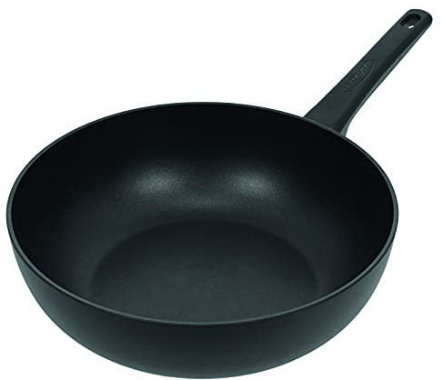 DEMEYERE Wok antiaderente Alu Classico 3 Duraslide, compatibile con tutti i piani cottura e le piastre a induzione. Wok premium, garanzia 5 anni - Ø 28 cm