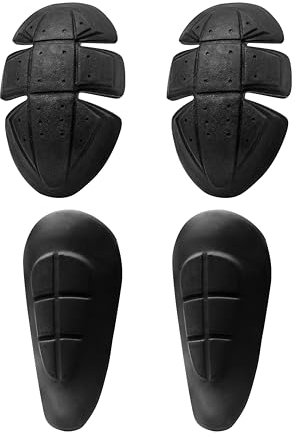 GREAT BIKERS GEAR - Insert Hip And Knee Protector Level 1 Armor Protectors For Motorcycle Trousers. CE Approved