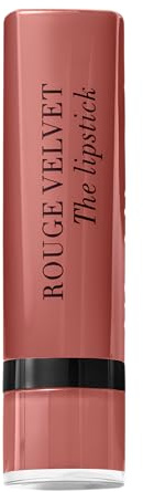 BOURJOIS - Rouge À Lèvres Rouge Velvet The Lipstick 47 ROSE BRULÉ - Ultra Pigmenté - Fini Mat Intense - Longue Tenue 24H - Applicateur Précis - Sensation Lèvres Nues