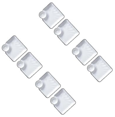 Gatuida 8piezas De Cerámica Para Sushi y Salsas Plato De Dipping Para Sashimi y Dumplings Utensilios De Comida Japonesa Para Decoración y Práctico