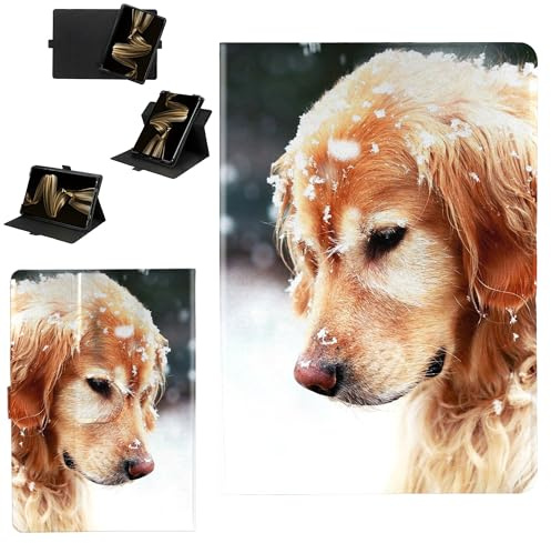 Custodia Compatibile per Amazon Fire HD 8 2024 8.0-pollici Tablet Cover Custodia Case [Funzione di rotazione a 360 gradi][Protezione rinforzata dei bordi contro le cadute] DTG