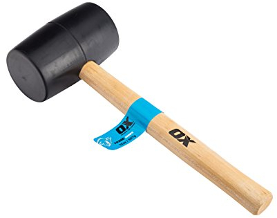 Trade Black Rubber Mallet - 32 oz