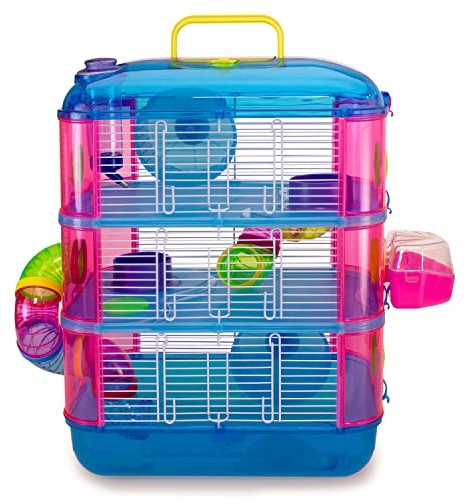 Arquivet Gran Canaria Käfig, Blau, Orange, Rosa, 40 x 26 x 53 cm (1 Stück)