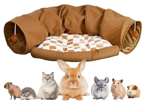 Juguetes de túnel para gatos desmontables, bolsa de túnel para gatos, casa lavable para fomentar el ejercicio y mantener entretenido ejercicio de exploración en interiores y