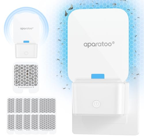 Trampas para Moscas, Trampas para Insectos Trampas para Control de Plagas con 2 Lampara Antimosquitos Electrico, 10 Pegatinas para Mosquitos Adhesivas Trampa de Insectos para Interior Mata Insectos