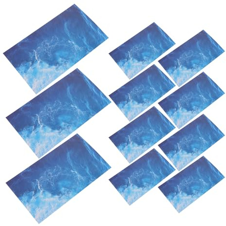 SAFIGLE Pegatinas de Refuerzo de Agujeros para Papel, Adhesivas Circulares Transparentes, 48 Unidades (12 Juegos de 4 Hojas), Protección para Carpetas Sueltas en Oficina, Escuela