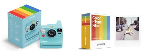 Polaroid NOW+ Gen3 - Arctic Blue + i type color film - Triple pack