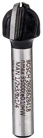 Bosch 1x PRO Router Bit Core Box (for Softwood, Hardwood, Ø 12,7 mm, Professional Accessory Hand-Held Router, Trim Router)