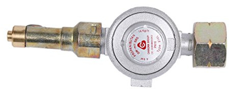 Propanregler 4bar mit Schlauchbruchsicherung 3/8 links