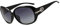DUCO Vintage Sonnenbrille für Damen Frauen Retro Sonnenbrillen mit UV400 Schutz Klassisch Rahmen Designer-Stil 6214 (Schwarz)