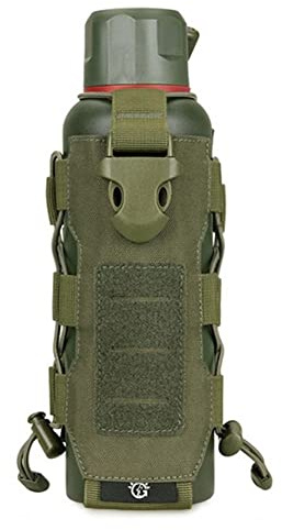 ACEXIER tactique Molle bouteille d'eau pochette en Nylon 0.3L-0.8L cantine couverture étui voyage bouilloire sac avec système Molle