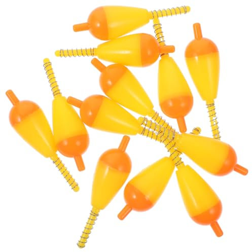 Kisangel 12pcs Fishing Bobbers Fishing Floats for Lake Fly Accessories Jigger Floats Pole