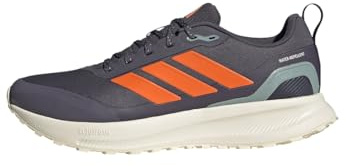 Adidas Men's Run Falcon 5 Trail, Aurora Onix/Pure Orange/Black, 10.5