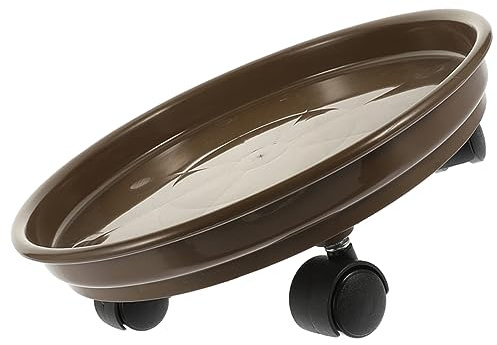 BESPORTBLE Support De Jardinière à roulettes pour Plantes Bac Mobile pour Pot De Fleurs Chariot pour Jardinière Intérieure