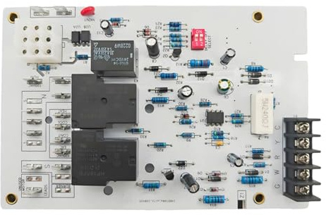 Pitadue Temporizador de ventilador multifunción, placa de control de soplador de aire circulante, repuesto para hornos de aceite, consistencia de calefacción, temporizador electrónico de ventilador