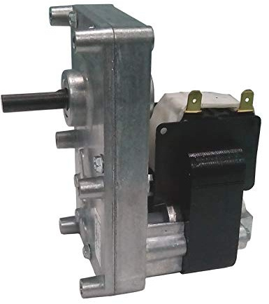 Easyricambi Gear Motor for Pellet Stove Mellor FB1324 T3-2 RPM - 8.5mm Shaft Pellet Load Motor