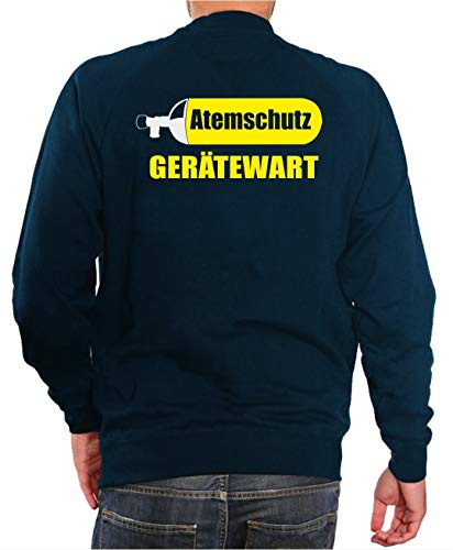 FEUER1 Sweat Navy, andningsskydd, båda sidor