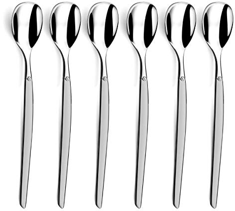 Lou Laguiole - Jet - 6 cuillères glace & long drink