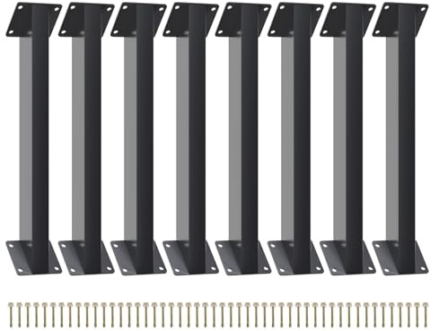 Kinchoix 45° Angle Support Brackets 8 PC 45-Degree Angle Corner Braces Inside Joint for Wood Post and Beam Desk Edge Pergola Gazebo DIY Kit