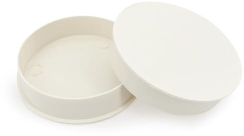 Tubo PVC Tapones de Plastico DN75/65 - Inserto Protector de Tubería de Alcantarillado de PVC, Tapa de Extremo para Tubo PVC 75mm, Tapón Decorativo para Sistemas de Tubería, Conveniente Duradero (2 PZ)