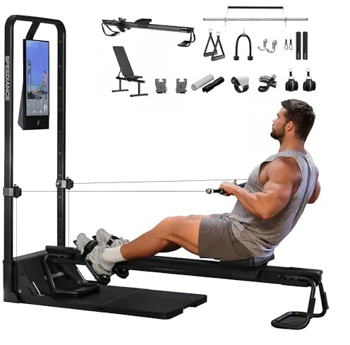 Speediance Gym Monster 2 Smart Home Gym, Upgraded AI-Powered Home Workout Maschine, Multifunktionale Smith Maschine, Ganzkörper-Krafttraining Fitnessgeräte, All-in-One Workout Station(Family Plus 2.0)